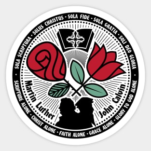 The Five Solas of Reformation. Sticker